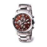 Boccia Titanium Chronograph with Brown Face - 3776-06
